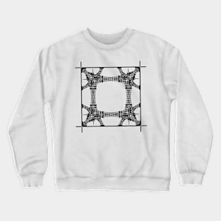 Eiffel Tower in Paris France Crewneck Sweatshirt